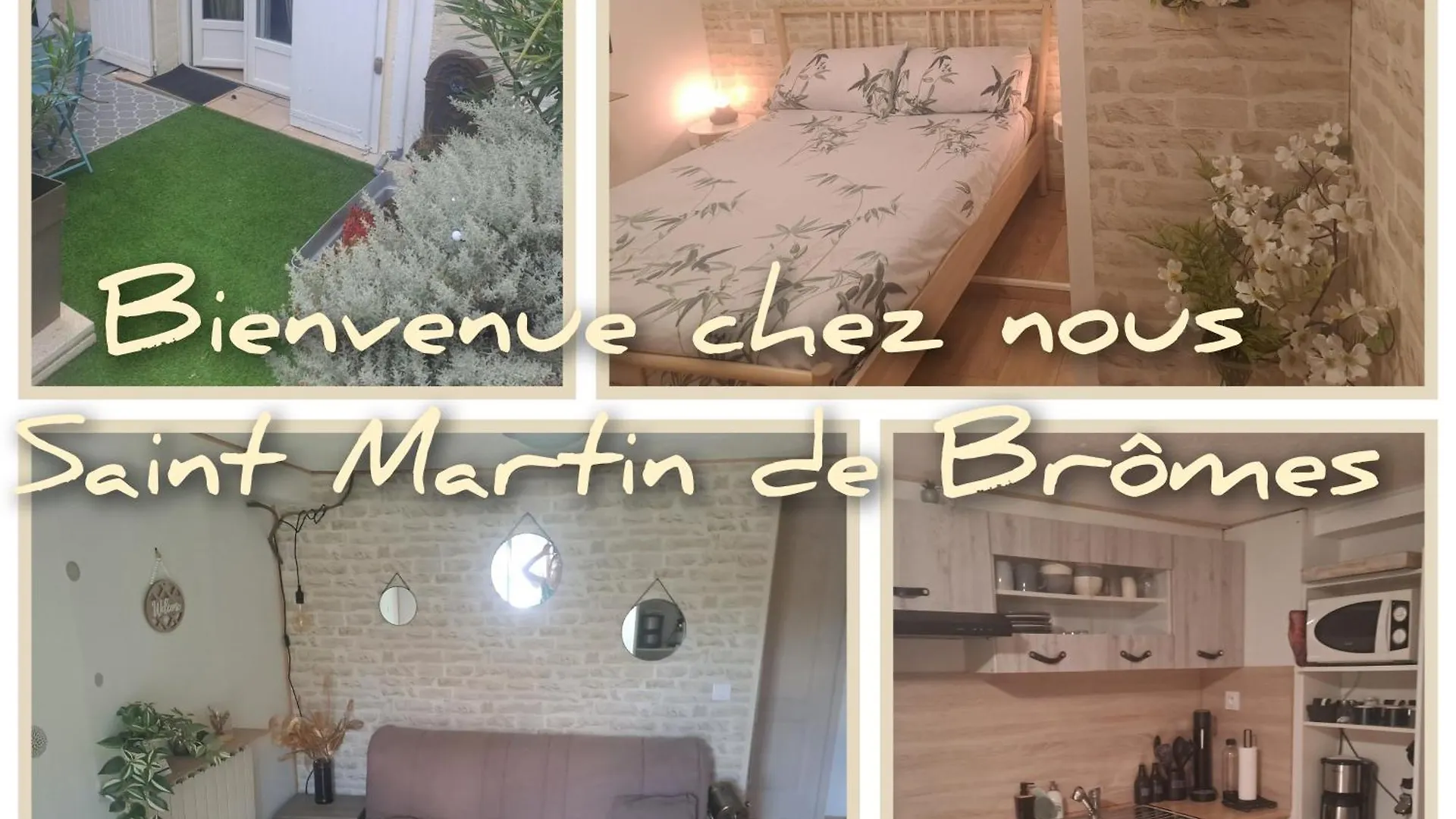 Appartement Bienvenue Chez Nous à Saint-Martin-de-Brômes